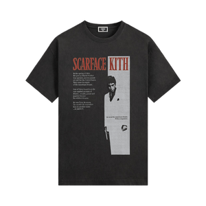 Kith For Scarface Film Poster Vintage Tee 'Black'
