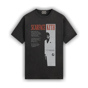 Kith For Scarface Film Poster Vintage Tee 'Black'