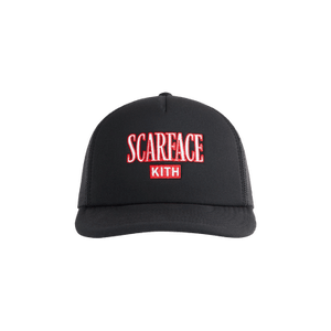 Kith For Scarface Poly Foam Nolan Trucker Hat 'Black'