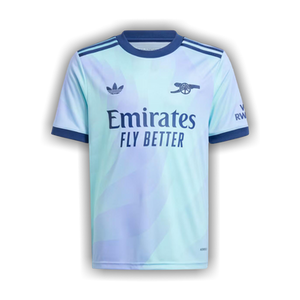 adidas Arsenal 24/25 Third Jersey 'Clear Aqua/Light Flash Purple'