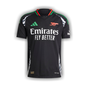 adidas Arsenal 24/25 Away Authentic Jersey 'Black'