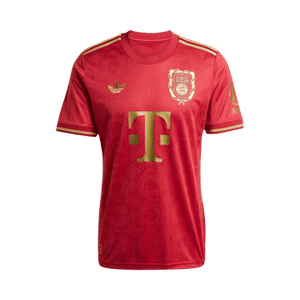 adidas FC Bayern 125th Anniversary Jersey 'Active Maroon/Dark Football Gold'