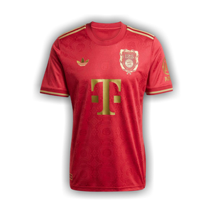 adidas FC Bayern 125th Anniversary Jersey 'Active Maroon/Dark Football Gold'