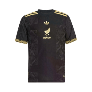 adidas Mexico 2025 Gold Jersey 'Black'