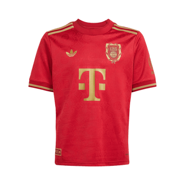 adidas FC Bayern 125th Anniversary Jersey 'Active Maroon/Dark Football Gold'