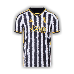 adidas Juventus 23/24 Home Jersey 'Black/White'