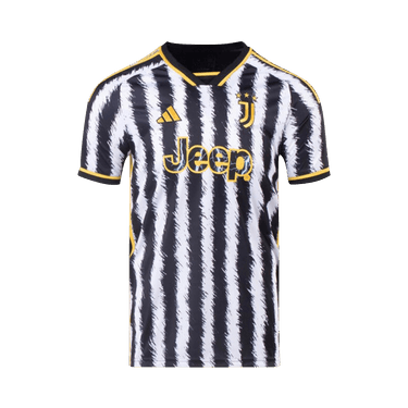 adidas Juventus 23/24 Home Jersey 'Black/White'