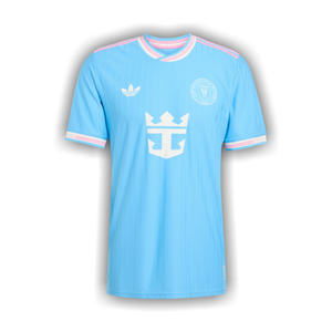 adidas Inter Miami CF 25/26 Third Authentic Messi Jersey 'Semi Blue Burst'