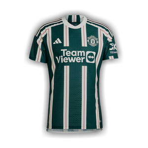 adidas Manchester United 23/24 Away Authentic Jersey 'Green Night'