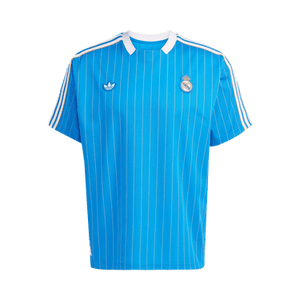 adidas Real Madrid Terrace Icons Jersey 'Bluebird/White'