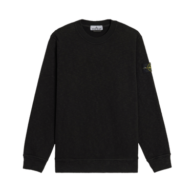 Stone Island VanisÃ© Brushed Heavy Cotton Sweatshirt 'Black'