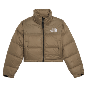 The North Face Nuptse Short Jacket 'Mocha Brown'