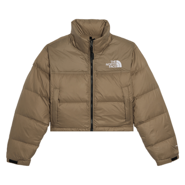 The North Face Nuptse Short Jacket 'Mocha Brown'