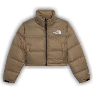 The North Face Nuptse Short Jacket 'Mocha Brown'