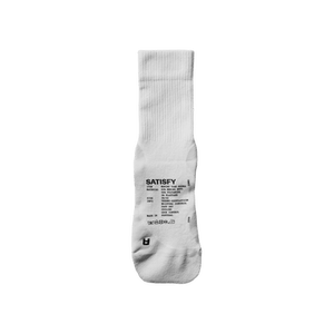 SATISFY Merino Nylon Tube Socks 'Off White'