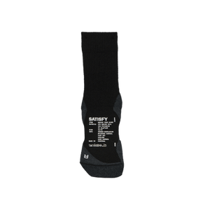 SATISFY Merino Nylon Tube Socks 'Black'