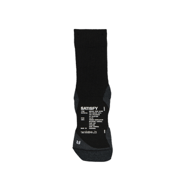 SATISFY Merino Nylon Tube Socks 'Black'