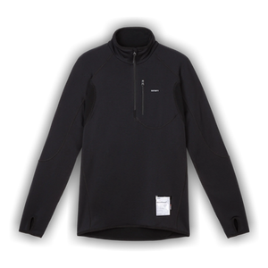 SATISFY GhostFleece Half-Zip Sweatshirt 'Black'