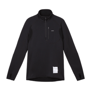 SATISFY GhostFleece Half-Zip Sweatshirt 'Black'