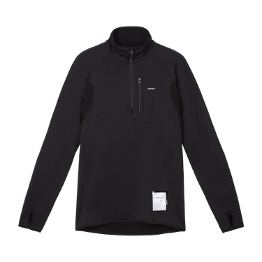 SATISFY GhostFleece Half-Zip Sweatshirt 'Black'