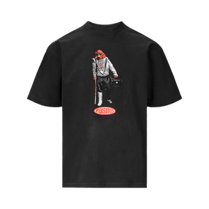 Pleasures Da Funk T-Shirt 'Faded Black'