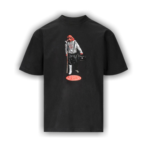 Pleasures Da Funk T-Shirt 'Faded Black'