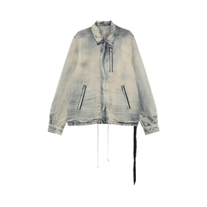 Rick Owens DRKSHDW Concealed Zip Front Jacket 'Mineral Pearl'