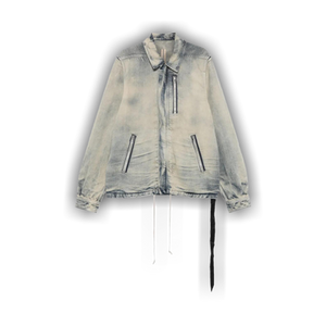 Rick Owens DRKSHDW Concealed Zip Front Jacket 'Mineral Pearl'