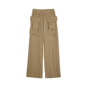 Rick Owens DRKSHDW Cargo Drawstring Wide Pant 'Dirty Pearl'