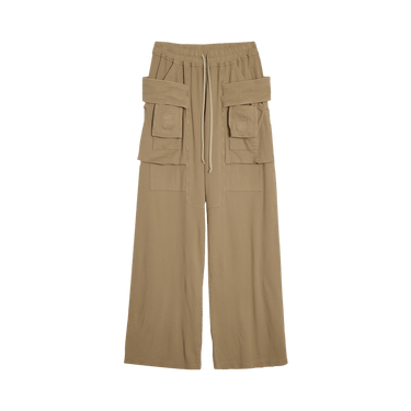 Rick Owens DRKSHDW Cargo Drawstring Wide Pant 'Dirty Pearl'