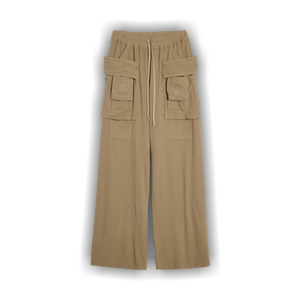 Rick Owens DRKSHDW Cargo Drawstring Wide Pant 'Dirty Pearl'