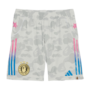 adidas x BAPE Football Shorts 'White'