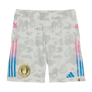 adidas x BAPE Football Shorts 'White'