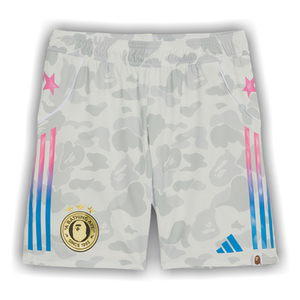 adidas x BAPE Football Shorts 'White'