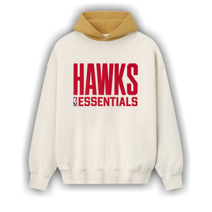 Fear of God Essentials Hawks Hoodie 'Cream/Caramel Yellow'