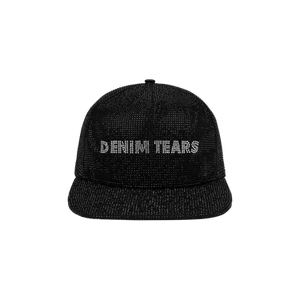 Denim Tears Strass Logo Cap 'Black'