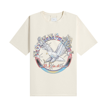 Rhude Notting Hill Eagle Tee 'Vintage White'