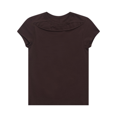 Rick Owens Cropped Level T-Shirt 'Dark Dust'