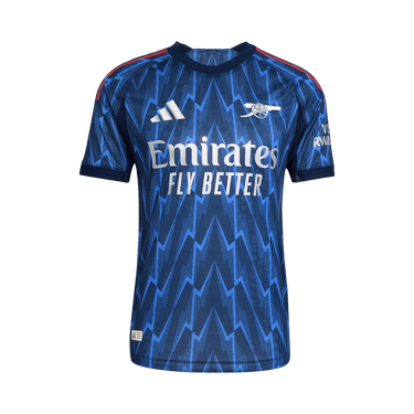 adidas Arsenal 25/26 Away Authentic Jersey 'Night Indigo/Matte Silver'