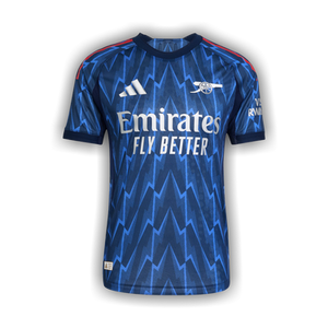 adidas Arsenal 25/26 Away Authentic Jersey 'Night Indigo/Matte Silver'