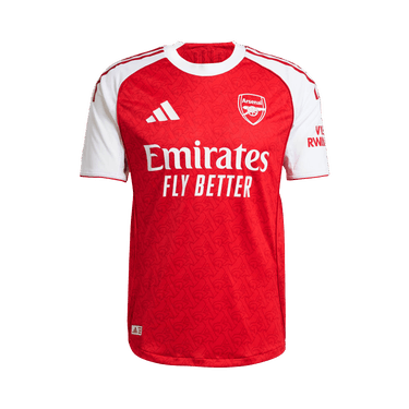 adidas Arsenal 25/26 Home Authentic Jersey (US Sizing) 'Better Scarlet/White'