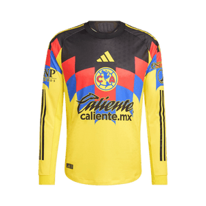 adidas Club América 25/26 Long Sleeve Home Authentic Jersey 'Yellow'