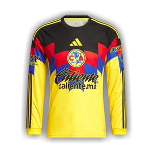 adidas Club América 25/26 Long Sleeve Home Jersey 'Yellow'