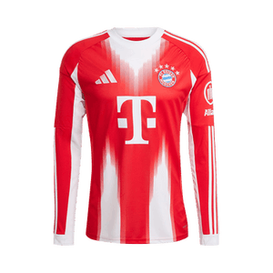 adidas FC Bayern 25/26 Long Sleeve Home Jersey 'Red'