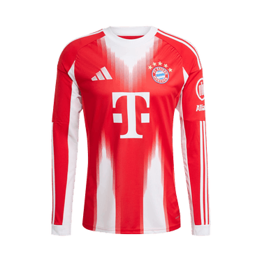 adidas FC Bayern 25/26 Long Sleeve Home Jersey 'Red'