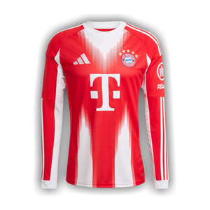 adidas FC Bayern 25/26 Long Sleeve Home Jersey 'Red'