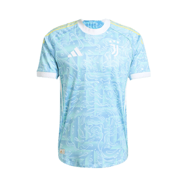 adidas Juventus 25/26 Away Authentic Jersey 'Ash Blue'