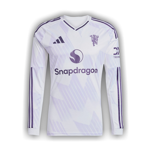 adidas Manchester United 25/26 Long Sleeve Away Jersey 'White'