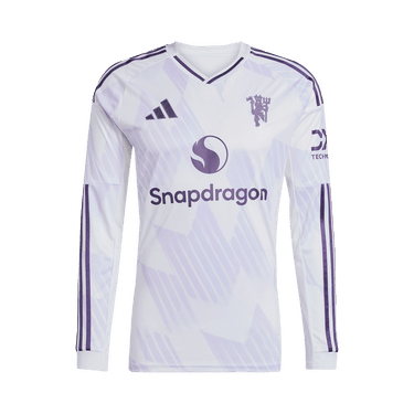 adidas Manchester United 25/26 Long Sleeve Away Jersey 'White'