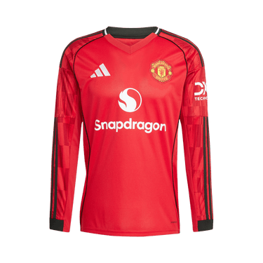 adidas Manchester United 25/26 Long Sleeve Home Jersey 'Mufc Red'